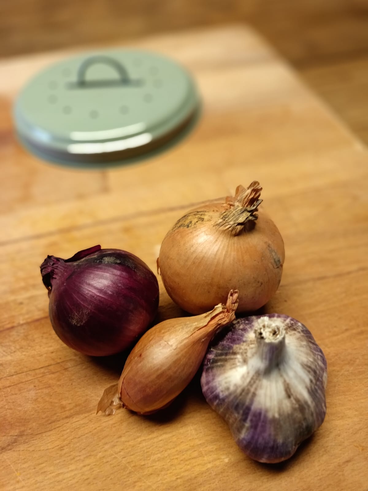 oignons échalottes ail