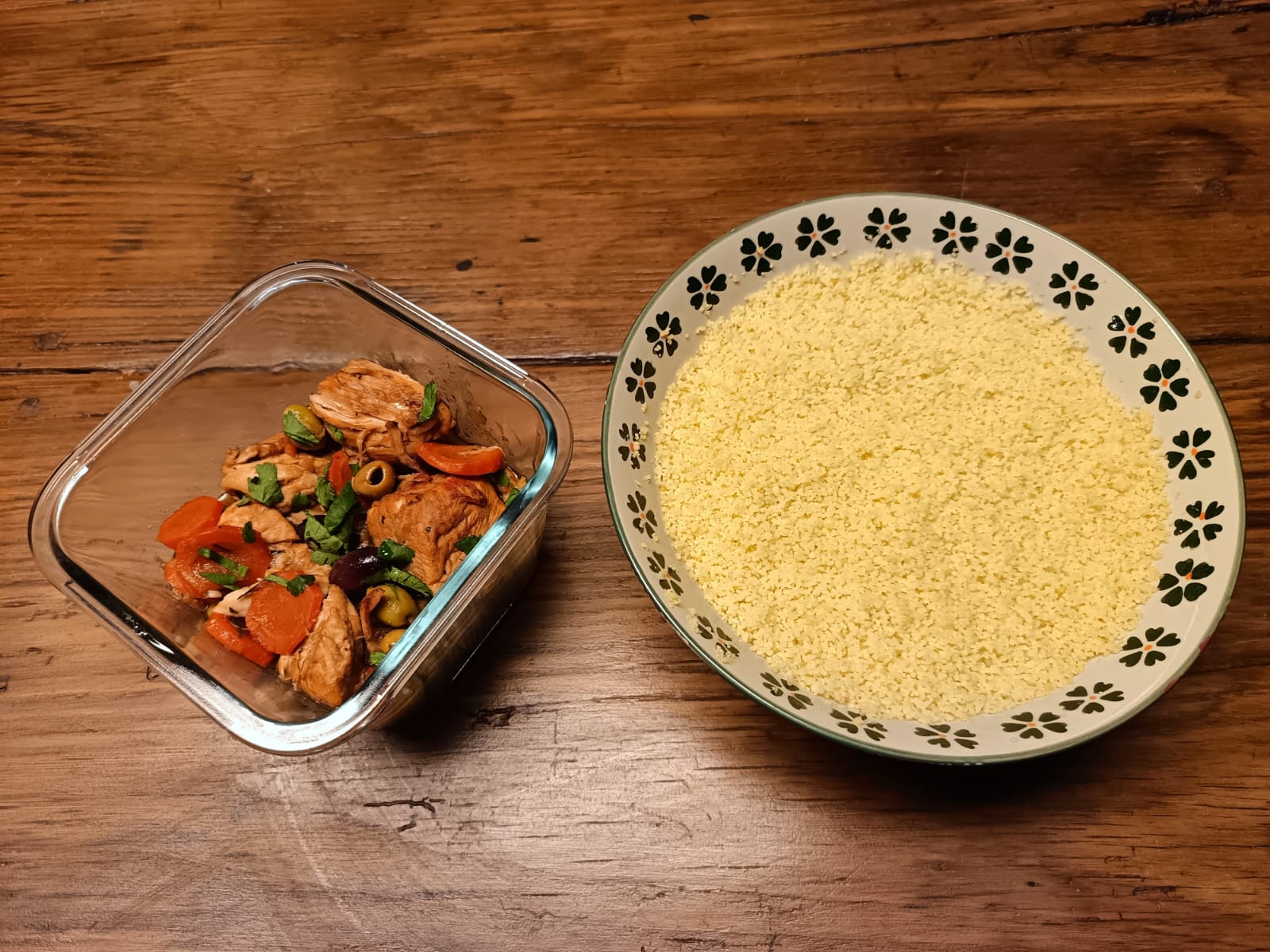 tajine et semoule
