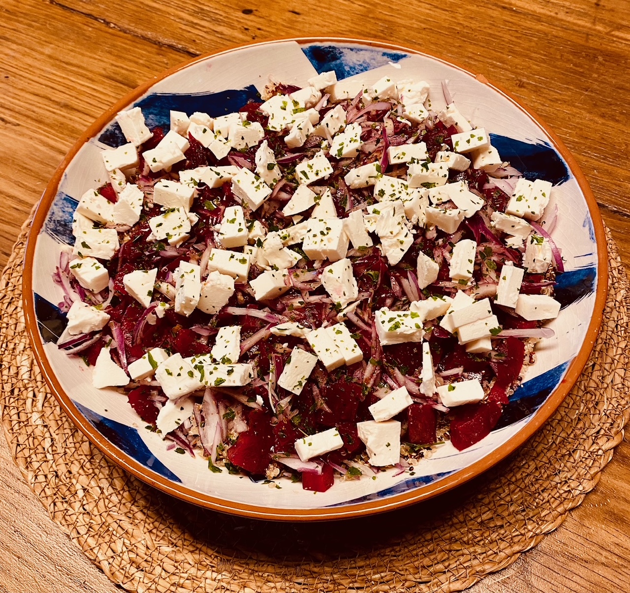 Une salade rafraichissante et savoureuse pur les jeunes mamans