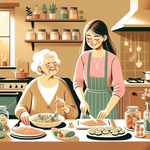 Une cuisine généreuse et solidaire pour nos aînés.