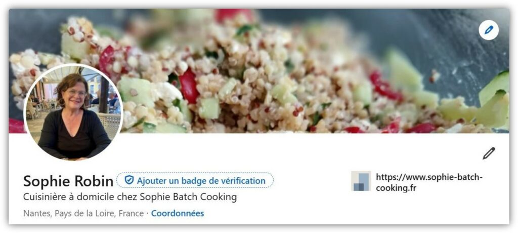 Les réseaux sociaux sont aussi une source de partage d'information pour Sophie Batch Cooking.