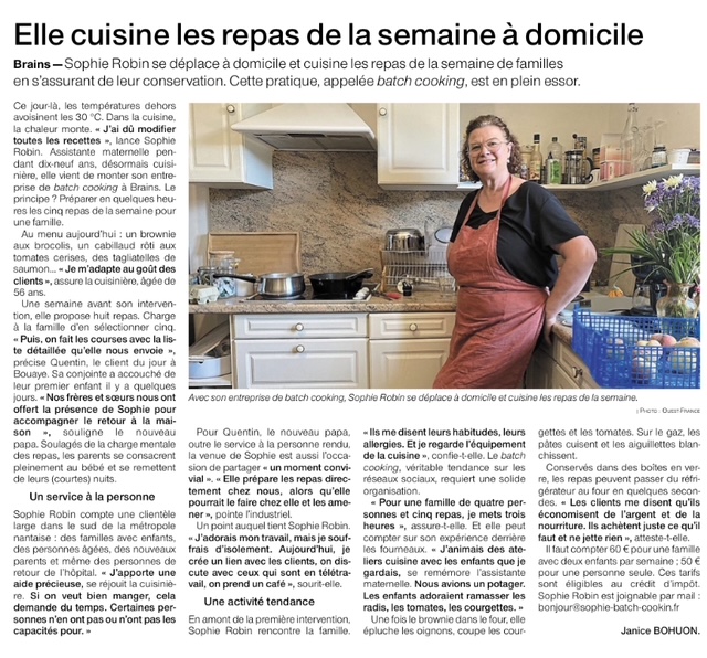 Article paru dans Ouest-France