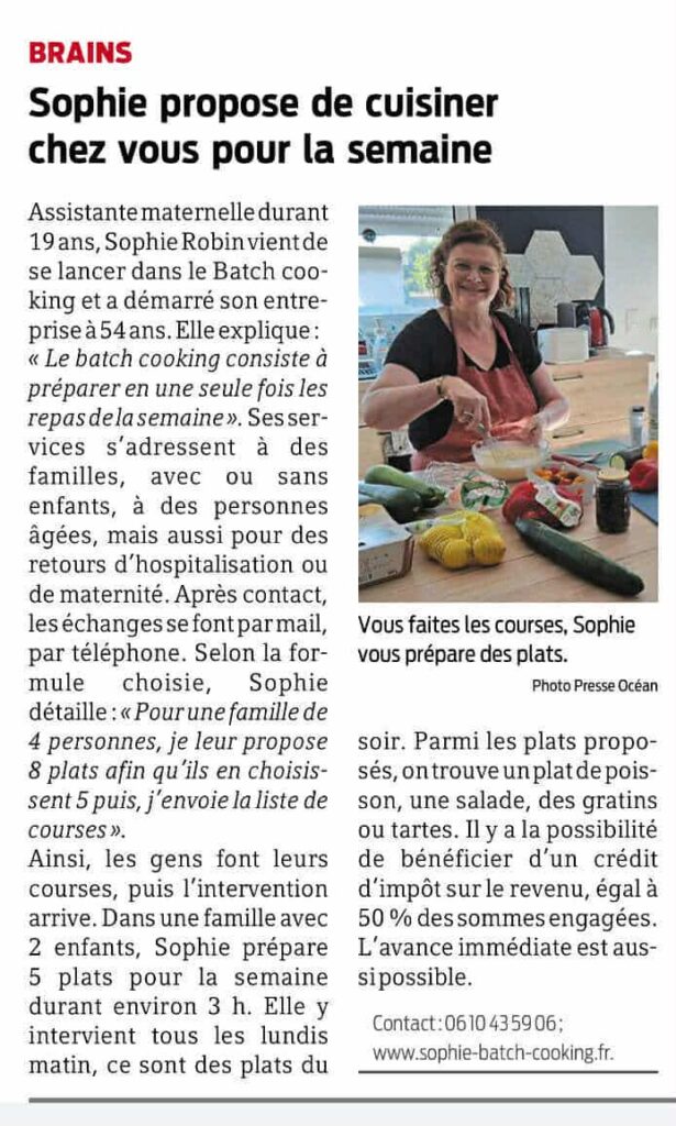 Article paru dans Presse-Océan
